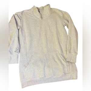 Athleta Girl Retroactive 1/4 zip pullover Do What you Love EUC Size XXL 16